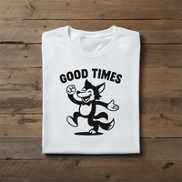 Load image into Gallery viewer, Good Times Fox Retro Thirties Cartoon - Unisex T-Shirt