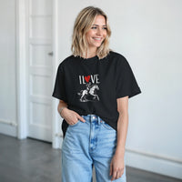Load image into Gallery viewer, I Love Horses and Horseback Riding - Unisex T-Shirt