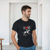 Load image into Gallery viewer, I Love Horses and Horseback Riding - Unisex T-Shirt