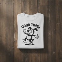 Load and play video in Gallery viewer, Good Times Dog Retro Thirties Cartoon - Unisex T-Shirt