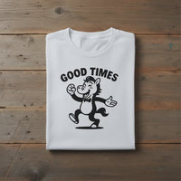Load and play video in Gallery viewer, Good Times Horse Retro Thirties Cartoon - Unisex T-Shirt