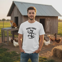 Load and play video in Gallery viewer, Good Times Fox Retro Thirties Cartoon - Unisex T-Shirt
